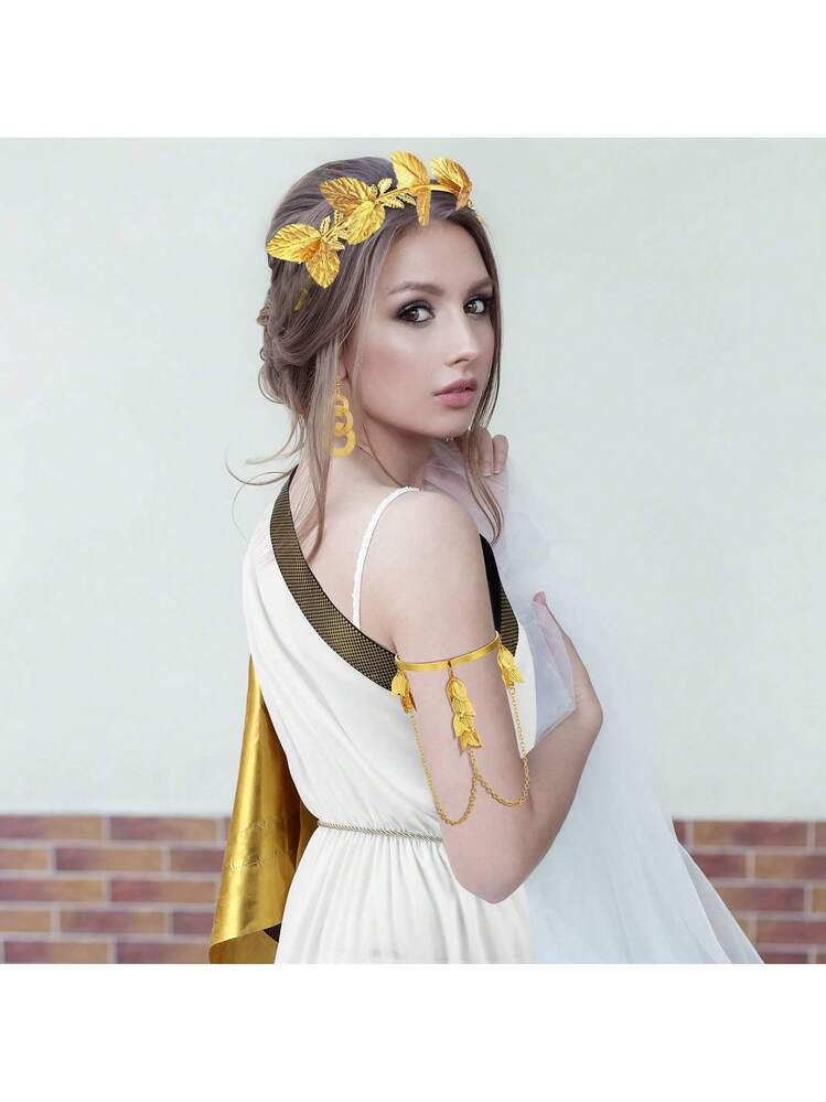 white dress and gold accessories Cinderella Couture 8420JQ Long Quinceanera Dress Royal / XLarge