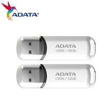 1pc Adata C906 Usb Flash Drive, Water-resistant Mini Usb Stick, Usb 2.0 Memory Stick For Pc Tablets Laptop, 16gb/32gb/64gb - Apricot - View 4