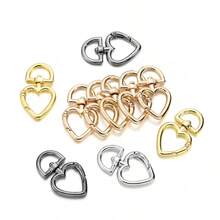 5 cái/bộ Hình trái tim Lobster Clasp Vòng chìa khóa Trình kết nối Đối với DIY Móc chìa khóa , Làm đồ trang sức Quân nhu - móc khóa - Xem 8