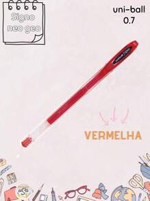 Gel Pens - Red - View 1