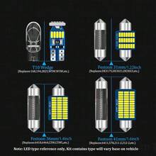 1set White Led Interior Car Light Kit For F150f250f350 1997-2020 - White - View 6