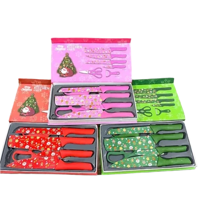 Juego de cuchillos de Navidad, oferta del