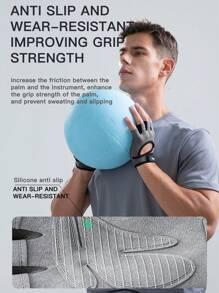 Găng tay Tập thể dục - Xám - Xem 7