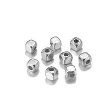 300-500 件/包 Diy 珠寶配件 Ccb 方形珠立方間隔珠手鍊間隔珠材料 - 裝飾珠珠 - 查看 8