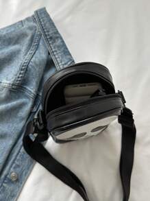 Skull Mini Crossbody Bag, Halloween Gift, Halloween Purse, Perfect For Fancy Party Halloween Fashion & Gothic Fashion, Best Halloween Gifts For Women, Perfectly Matching With Halloween Costumes Women