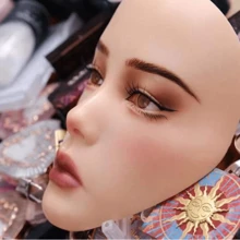 Maniquí Cabeza Para Practica De Pestañas, Microblading y Maquillaje - Multicolor - Ver 1