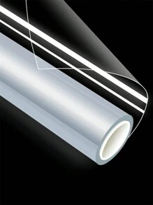 1 roll Clear Security and Safety Window Film Shatterproof Film for Glass Windows Anti Shatter Tempered Glass Film for Home and Office - Multicolor - View 1
