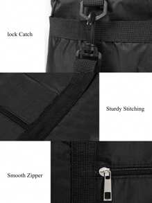 旅行行李收納袋,1入組大容量行李包裝收納包帶手柄