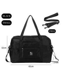 旅行行李收納袋,1入組大容量行李包裝收納包帶手柄