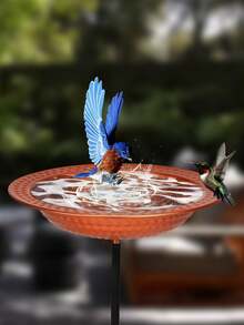 Detachable Outdoor Bird Feeder Spiky Feet - Yellow - View 3