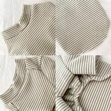 Áo thun Thú cưng Sọc - màu nâu - Xem 9