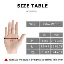 1雙男女半指防滑防震透氣戶外運動自行車手套 - 紅色 - 查看 2