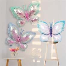 3pcs Butterfly Shaped Balloons,