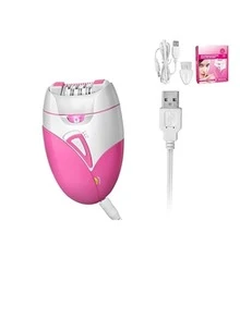 Depiladora Eléctrica Ckeyin Portátil Con Luz, Color Rosa - Rosa - Ver 8