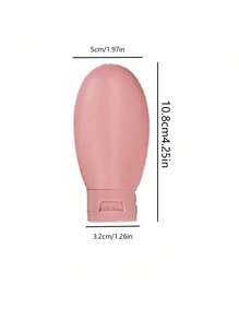 10 件/5 件/3 件/1 件化妆品可补充瓶，软管挤压旅行套装，洗发水、沐浴露、洗面奶、乳液便携式空瓶，多色 - 均码 - 彩色 - 查看 3