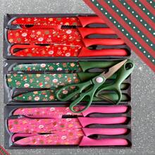 Juego de cuchillos de Navidad, oferta del - Rosa - Ver 3