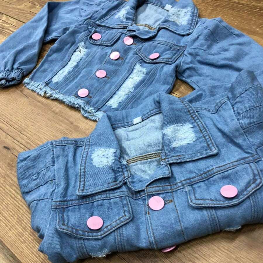 Young Girls Denim Jackets & Coats - 彩色 - 查看 1