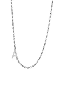 1 件女士不銹鋼首字母項鍊 A-z 大寫字母吊墜生日禮物 - 信件系列 - 查看 43