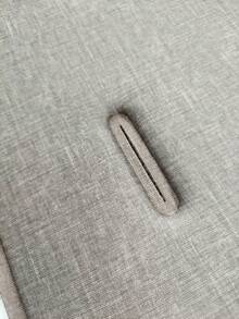 1 件裝嬰兒車坐墊,透氣,輕便,可折疊,雙面,易於清潔,適合大多數嬰兒車,高腳椅,嬰兒床,四季皆宜,灰色