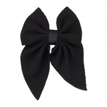 10入組/5對灰黑藍色女孩髮夾套裝,玉米穗珠材質,適用於各季節