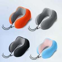 1個汽車靠枕u型枕頭 - 灰色 - 查看 2