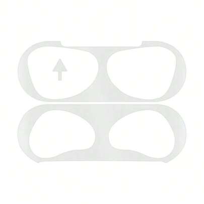 Metal Dust Guard Sticker Case Compatible With Airpods Pro 2 1 Compatible With AirPods 3 4