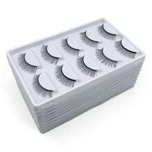 Mollie Lipper 5pairs/Box Practice False Eyelashes Set For Eyelash Extension Training And Personal Practice Strip Lashes, Lashes, Eyelashes, Fake Lashes - Natural Lashes - View 3