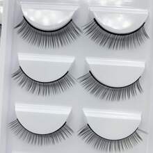 Mollie Lipper 5pairs/Box Practice False Eyelashes Set For Eyelash Extension Training And Personal Practice Strip Lashes, Lashes, Eyelashes, Fake Lashes - Natural Lashes - View 6