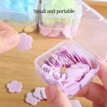3 scatole di pastiglie di sapone portatili monouso, tavolette di sapone per il lavaggio delle mani all'aperto, sapone in fogli da viaggio, accessori da viaggio, elementi essenziali da viaggio, organizer da viaggio per spiaggia, vacanze estive, scuola, campeggio, vacanze, profumi per donne, profumi per uomini, bottiglie profumo, articoli essenziali per la scuola, forniture scolastiche - Multicolore - Visualizzare 3