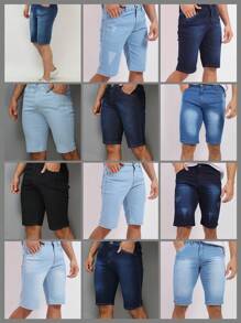 Men Shorts - Màu xanh lam - Xem 1