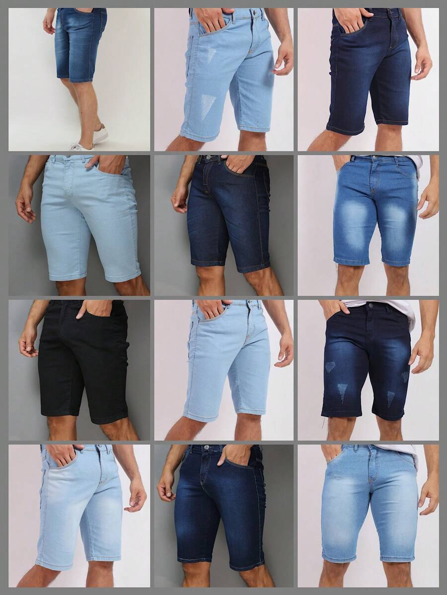 Men Shorts - Màu xanh lam - Xem 1