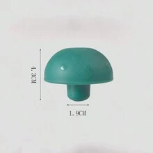 1入綠色蘑菇造型創意矽膠酒瓶塞,極簡風格時尚酒瓶塞,適用於紅酒、香檳和玻璃瓶