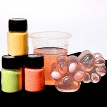 1 Miếng DIY Ngôi sao Sông Bột Tốt Long lanh Bị đình chỉ Bột Pha lê đầy màu sắc Epoxy Long lanh - long lanh - Xem 4