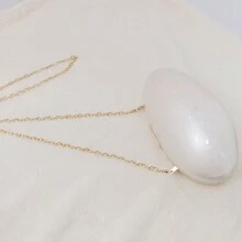 Xuyên biên giới Acrylic Vỏ sò Hình dạng Phong cách đường phố Chuỗi kim loại Túi đeo chéo , Thích hợp Cho đám cưới Buổi tiệc Và Tiệc cốc tai , Thanh lịch Giản dị Của phụ nữ Và Mini Túi đám tiệc - Màu be - Xem 7