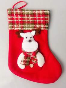 聖誕節裝飾用品-聖誕老人襪子、聖誕樹吊飾、聖誕襪子禮品袋、聖誕袋