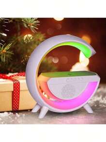 FANOVA Reloj despertador de luz color sorpresa con cargador inalámbrico  de 15 W inteligente gradual amanecer reloj despertador lámpara de noche regalo para bebés niños adultos dormir - Multicolor - Ver 9