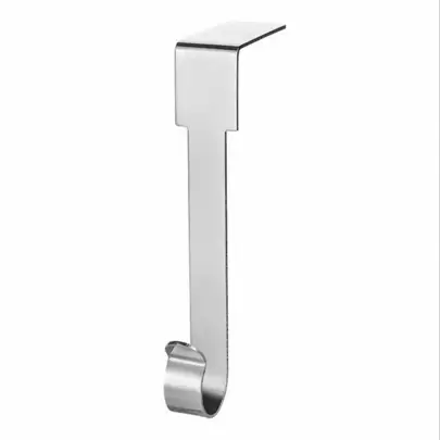 1pc Metal Christmas Stocking Holder Hook Mantel Hanger, Christmas Decoration For Party