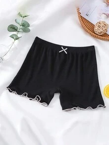 1 件女童安全短褲/女嬰莫代爾防空內褲/兒童保證內褲