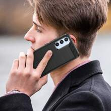 优雅时尚纹理经典低调奢华时尚手机壳适用于 Pixel 9A 9 XL 8 7 6 5 4 3 2 系列和 Realme GT7 Pro Racing 14 Pro+ 14X C75 Pro P3 Pro P1 Speed 13+ C65S 13 5G/Narzo - 黑色 - 查看 8