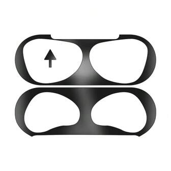 Metal Dust Guard Sticker Case Compatible With Airpods Pro 2 1 Compatible With AirPods 3 4