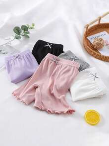 1 件女童安全短褲/女嬰莫代爾防空內褲/兒童保證內褲