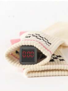 5雙/包兒童襪子,隨機搭配卡通運動風校襪(男女皆宜)