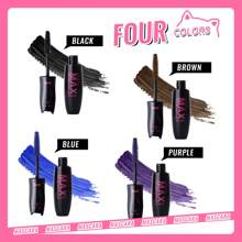 可愛貓頭造型睫毛膏捲翹持久 10g - 黑色 - 查看 6