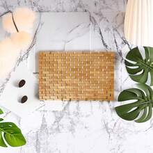 Tre tự nhiên Chống trượt Thảm nhà tắm , Dày lên Cây tre Chặn Tấm lót Đối với Phòng tắm - Màu vàng - Xem 4