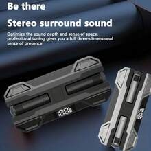 New In-Ear Wireless Headphones, Cool Appearance, Durable Sound Quality And Diversity Of Light Colors - 黑色 - 查看 7