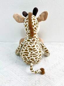1 件可爱毛绒长颈鹿玩偶，35 厘米丛林动物玩偶中号装饰品，填充动物，长颈鹿，长颈鹿之夜，可可甜瓜，长颈鹿>毛绒