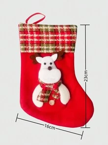 聖誕節裝飾用品-聖誕老人襪子、聖誕樹吊飾、聖誕襪子禮品袋、聖誕袋