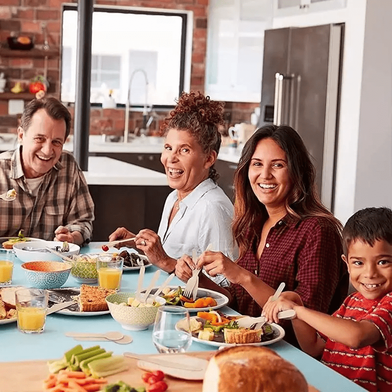 50pcs Disposable Wooden Spoon Fork Knife Cutlery Set, Suitable For