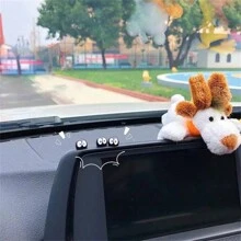 可愛的燒烤精靈車後視鏡配件,用於車內裝飾儀表板汽車裝飾品有趣的禮物,可愛的車鏡內飾(10入) - 彩色 - 查看 2