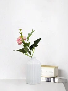 Creative Minimalist Resin Desktop Vase For Home Decoration - White - View 4